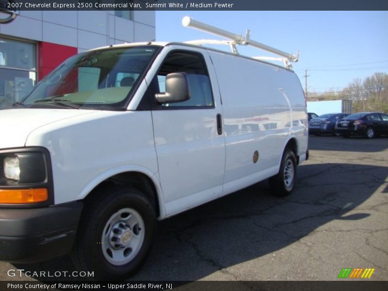 Summit White / Medium Pewter 2007 Chevrolet Express 2500 Commercial Van
