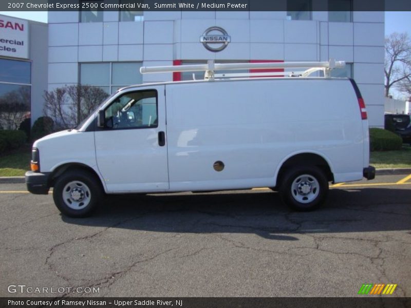 Summit White / Medium Pewter 2007 Chevrolet Express 2500 Commercial Van
