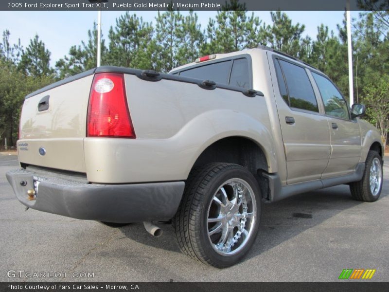 Pueblo Gold Metallic / Medium Pebble 2005 Ford Explorer Sport Trac XLT
