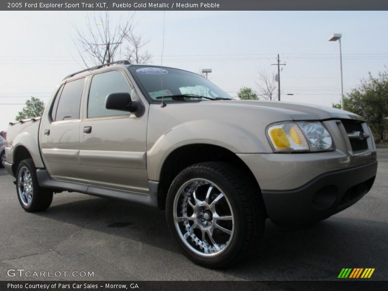 Pueblo Gold Metallic / Medium Pebble 2005 Ford Explorer Sport Trac XLT