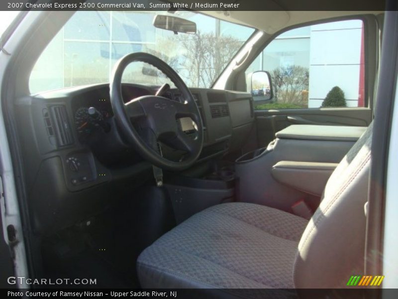 Summit White / Medium Pewter 2007 Chevrolet Express 2500 Commercial Van