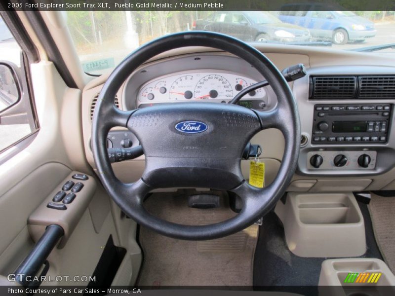 Pueblo Gold Metallic / Medium Pebble 2005 Ford Explorer Sport Trac XLT