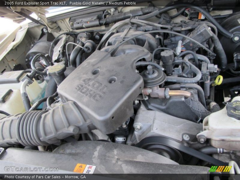 Pueblo Gold Metallic / Medium Pebble 2005 Ford Explorer Sport Trac XLT