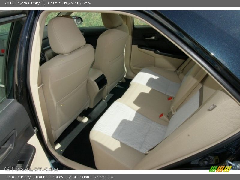 Cosmic Gray Mica / Ivory 2012 Toyota Camry LE