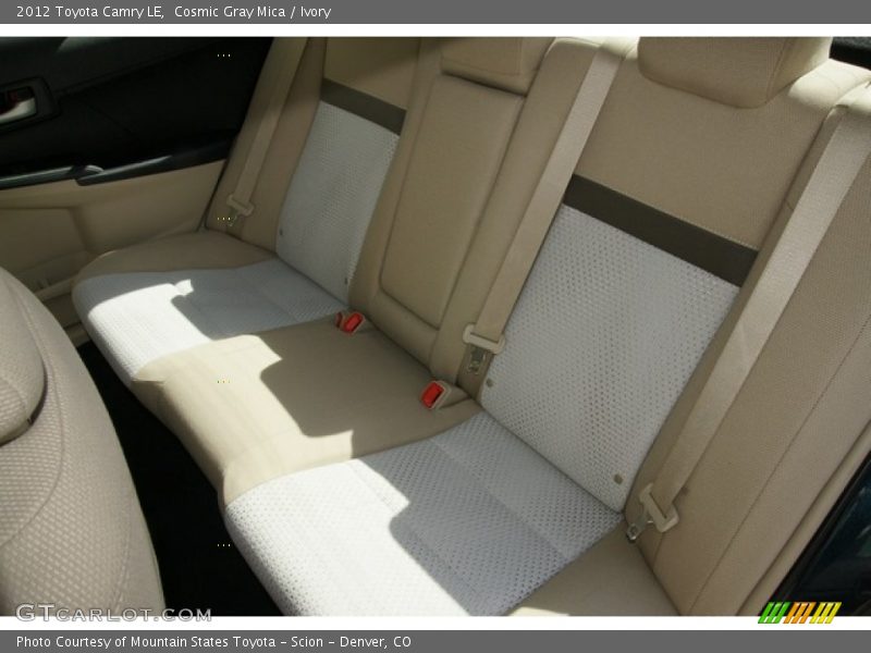 Cosmic Gray Mica / Ivory 2012 Toyota Camry LE