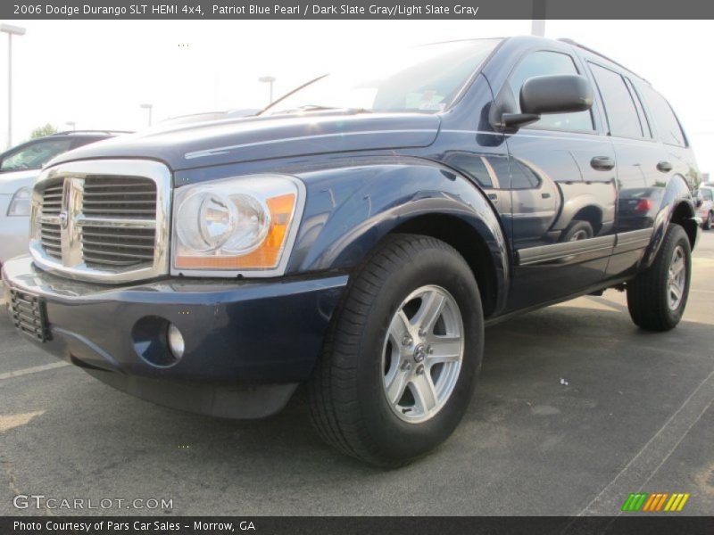 Patriot Blue Pearl / Dark Slate Gray/Light Slate Gray 2006 Dodge Durango SLT HEMI 4x4