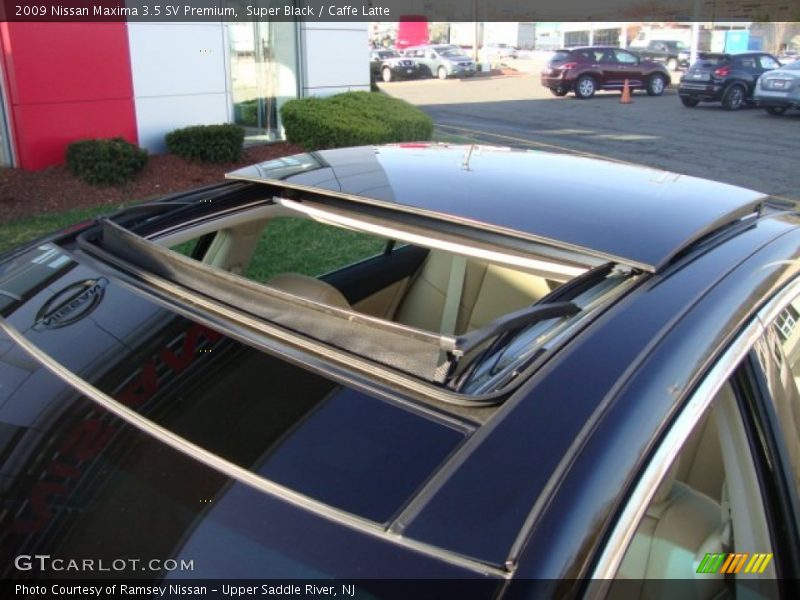 Super Black / Caffe Latte 2009 Nissan Maxima 3.5 SV Premium