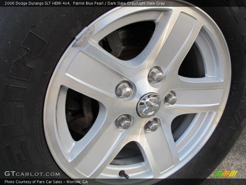 Patriot Blue Pearl / Dark Slate Gray/Light Slate Gray 2006 Dodge Durango SLT HEMI 4x4