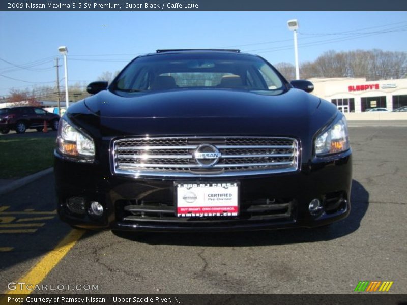Super Black / Caffe Latte 2009 Nissan Maxima 3.5 SV Premium