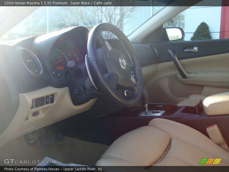 Super Black / Caffe Latte 2009 Nissan Maxima 3.5 SV Premium