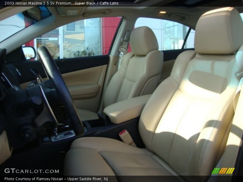 Super Black / Caffe Latte 2009 Nissan Maxima 3.5 SV Premium
