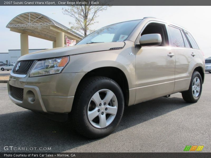 Clear Beige Metallic / Black 2007 Suzuki Grand Vitara XSport