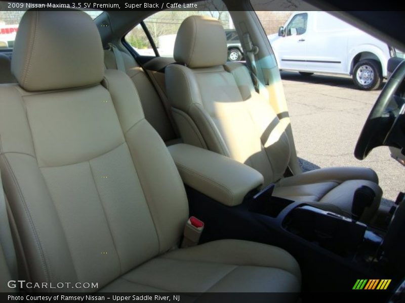 Super Black / Caffe Latte 2009 Nissan Maxima 3.5 SV Premium