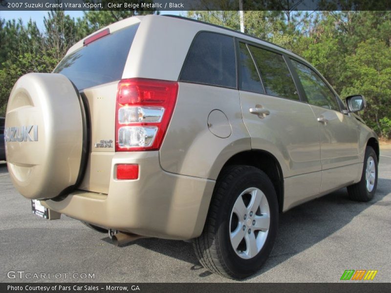 Clear Beige Metallic / Black 2007 Suzuki Grand Vitara XSport