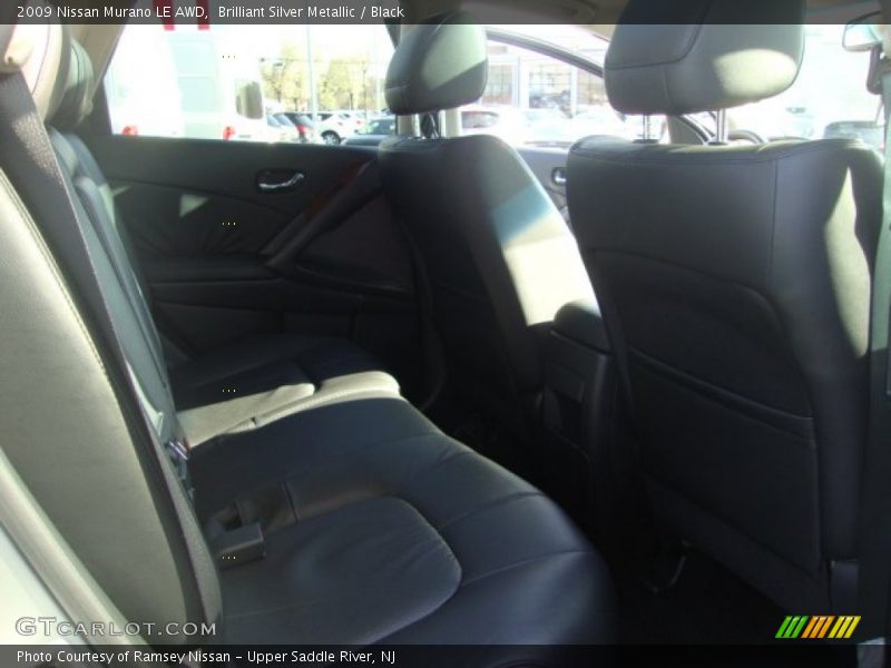 Brilliant Silver Metallic / Black 2009 Nissan Murano LE AWD