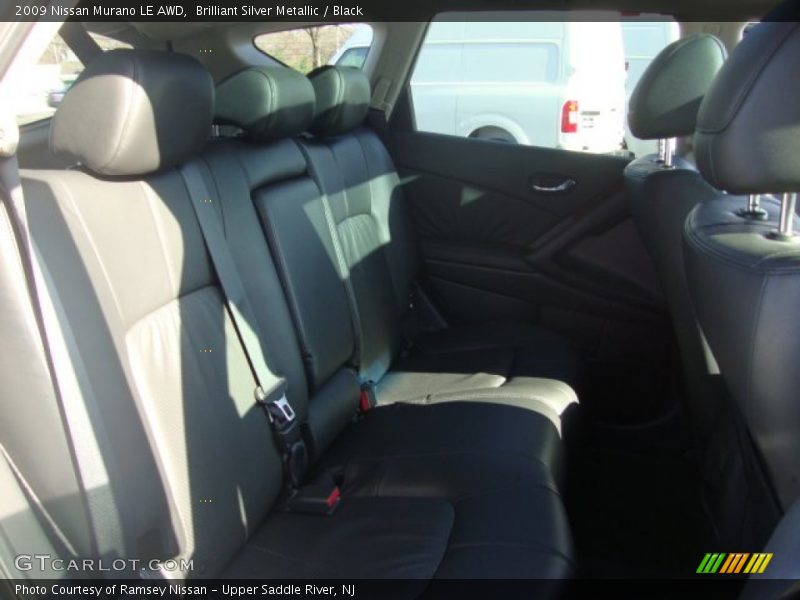 Brilliant Silver Metallic / Black 2009 Nissan Murano LE AWD