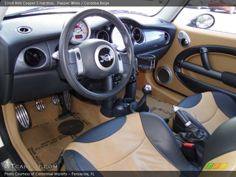  2004 Cooper S Hardtop Cordoba Beige Interior