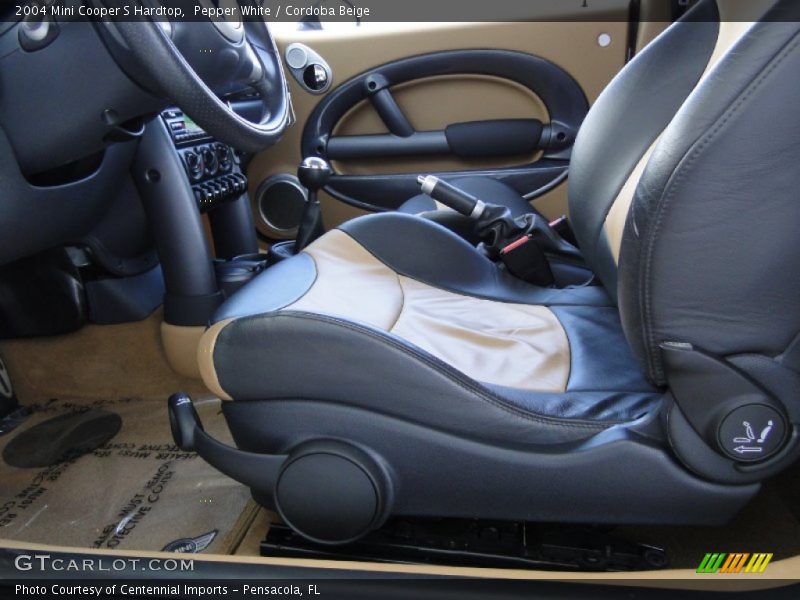 Front Seat of 2004 Cooper S Hardtop