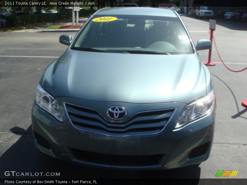 Aloe Green Metallic / Ash 2011 Toyota Camry LE