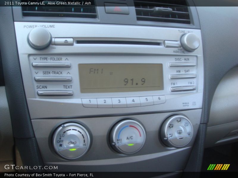 Aloe Green Metallic / Ash 2011 Toyota Camry LE