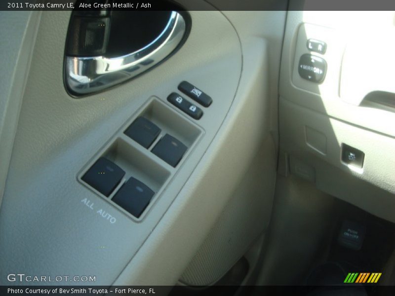 Aloe Green Metallic / Ash 2011 Toyota Camry LE