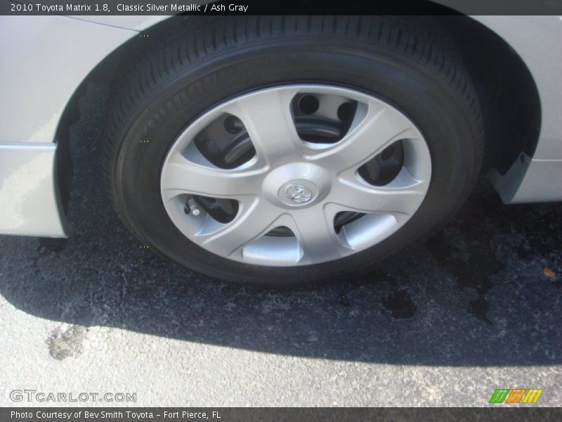 Classic Silver Metallic / Ash Gray 2010 Toyota Matrix 1.8