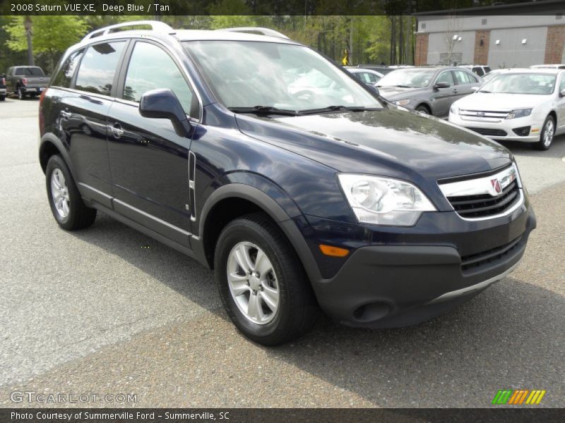 Deep Blue / Tan 2008 Saturn VUE XE