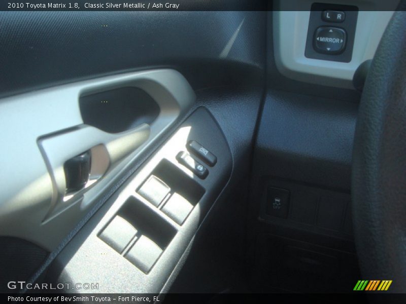 Classic Silver Metallic / Ash Gray 2010 Toyota Matrix 1.8