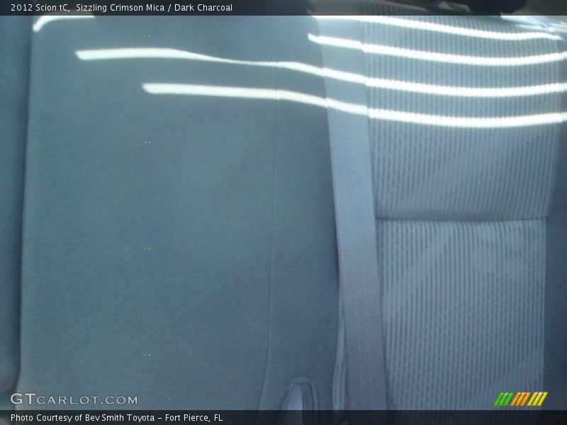 Sizzling Crimson Mica / Dark Charcoal 2012 Scion tC