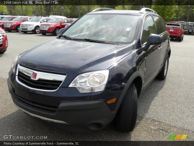 Deep Blue / Tan 2008 Saturn VUE XE