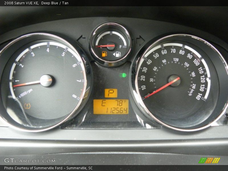 Deep Blue / Tan 2008 Saturn VUE XE