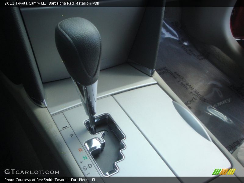 Barcelona Red Metallic / Ash 2011 Toyota Camry LE