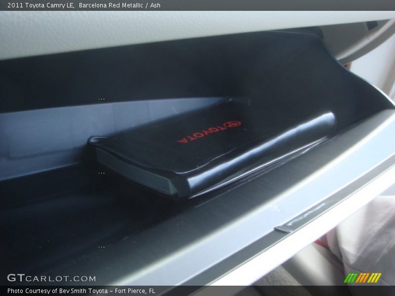 Barcelona Red Metallic / Ash 2011 Toyota Camry LE