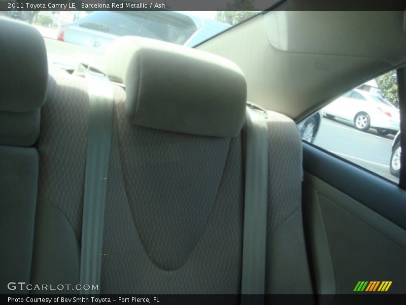 Barcelona Red Metallic / Ash 2011 Toyota Camry LE