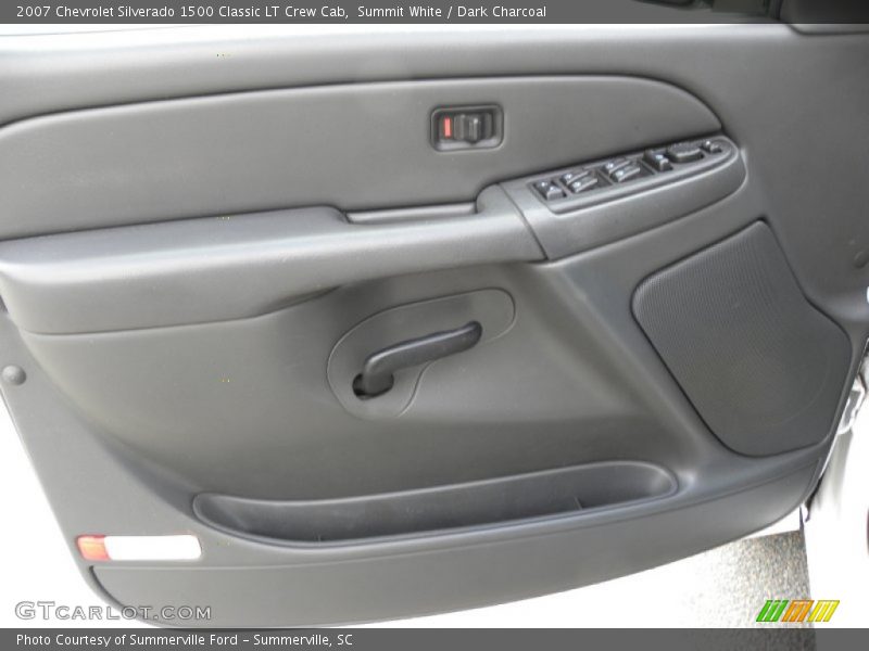 Summit White / Dark Charcoal 2007 Chevrolet Silverado 1500 Classic LT Crew Cab