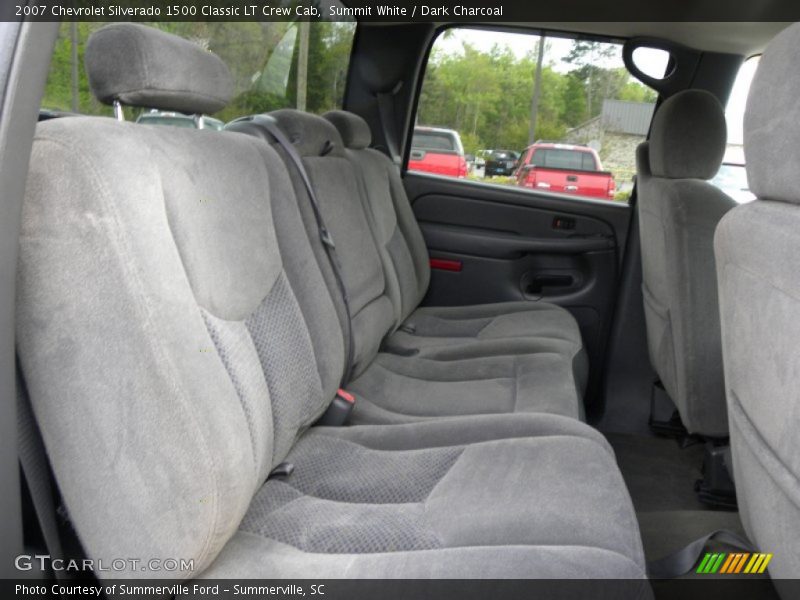 Summit White / Dark Charcoal 2007 Chevrolet Silverado 1500 Classic LT Crew Cab