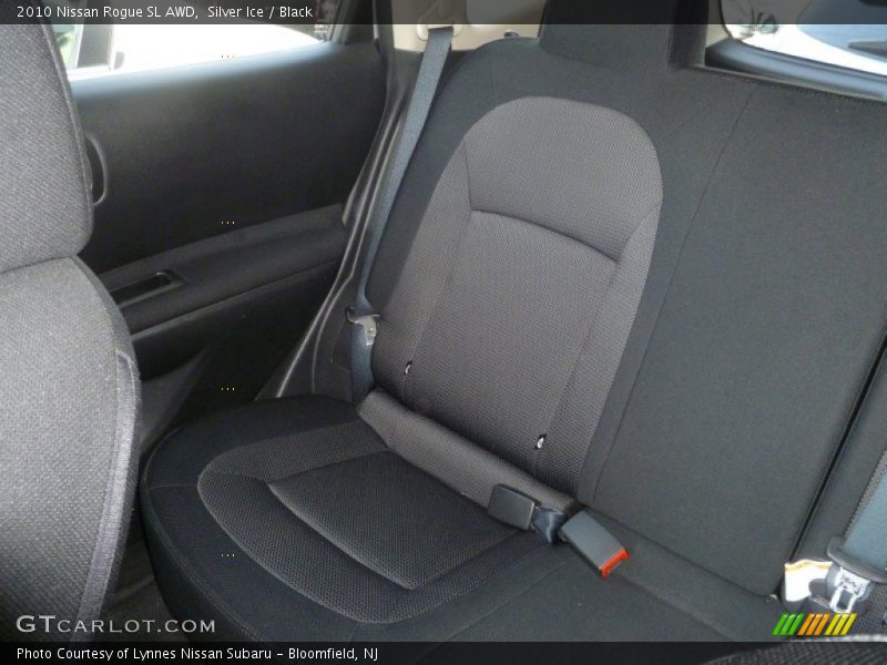 Silver Ice / Black 2010 Nissan Rogue SL AWD