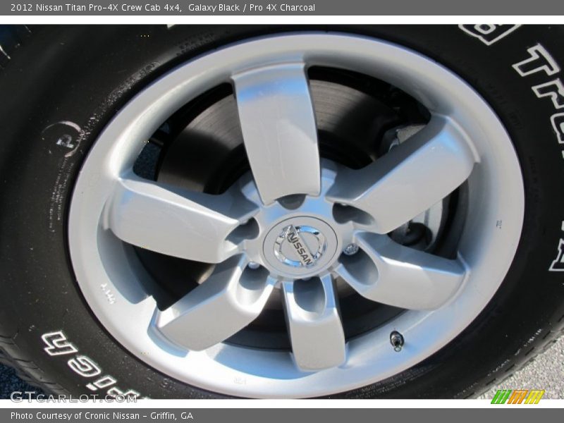 Galaxy Black / Pro 4X Charcoal 2012 Nissan Titan Pro-4X Crew Cab 4x4