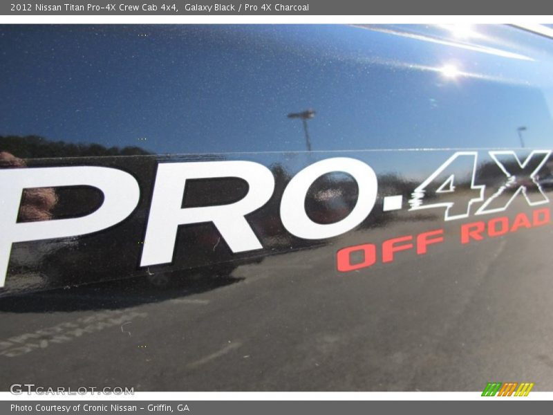  2012 Titan Pro-4X Crew Cab 4x4 Logo