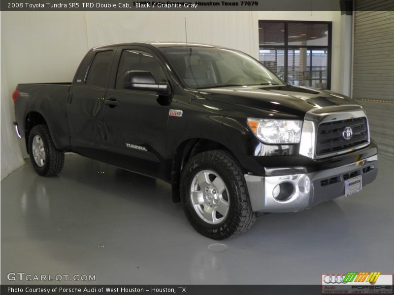 Black / Graphite Gray 2008 Toyota Tundra SR5 TRD Double Cab