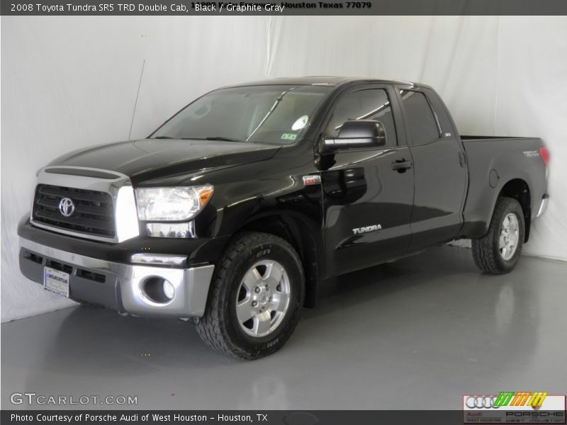 Black / Graphite Gray 2008 Toyota Tundra SR5 TRD Double Cab