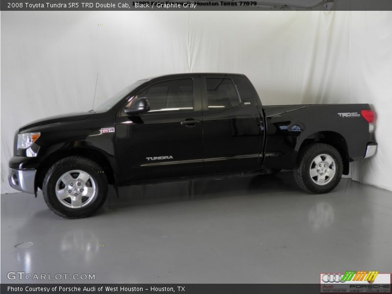 Black / Graphite Gray 2008 Toyota Tundra SR5 TRD Double Cab