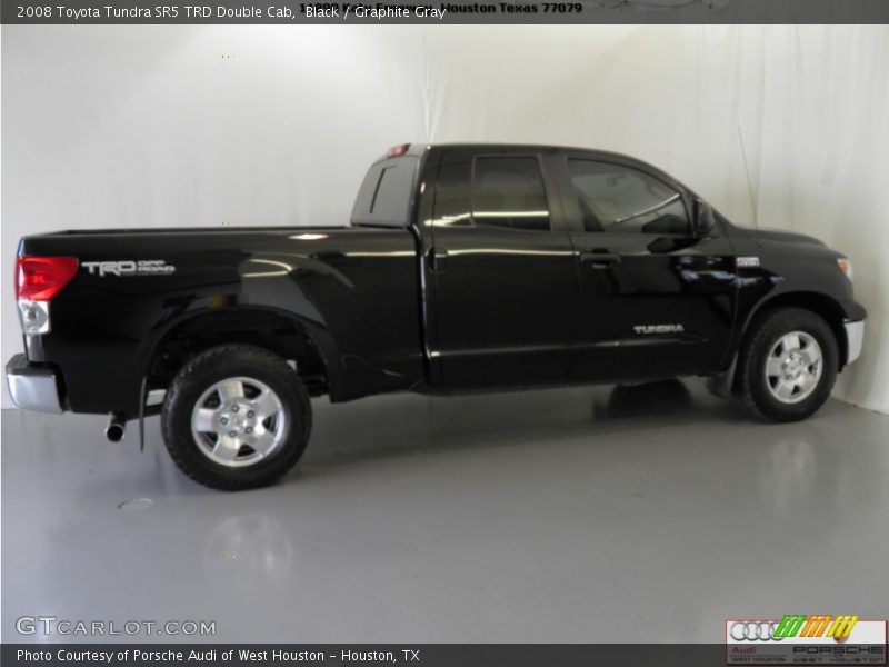 Black / Graphite Gray 2008 Toyota Tundra SR5 TRD Double Cab