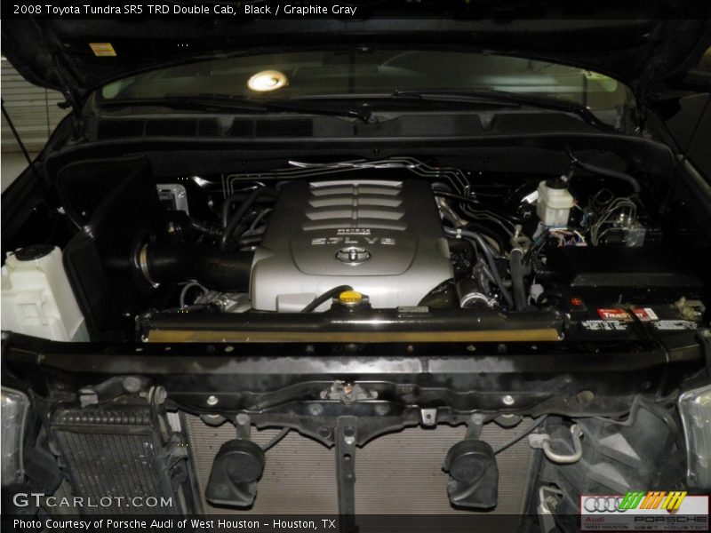 Black / Graphite Gray 2008 Toyota Tundra SR5 TRD Double Cab