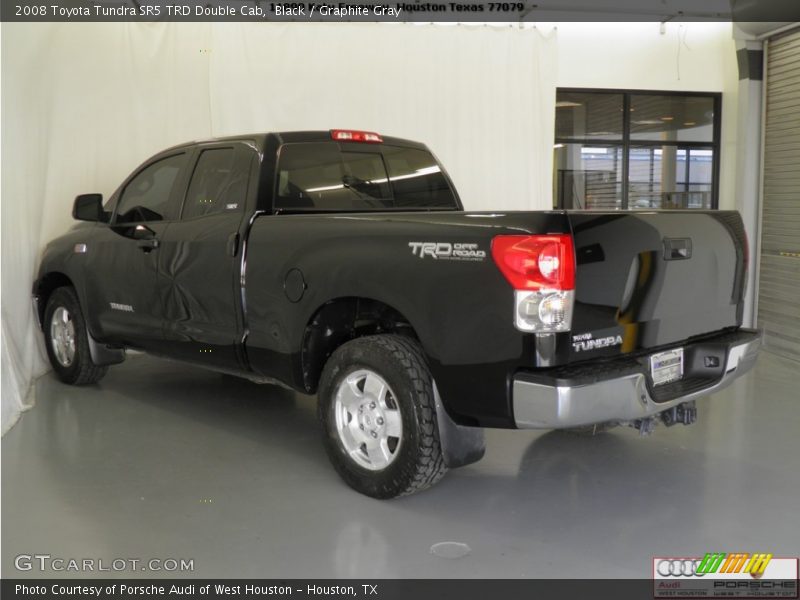 Black / Graphite Gray 2008 Toyota Tundra SR5 TRD Double Cab