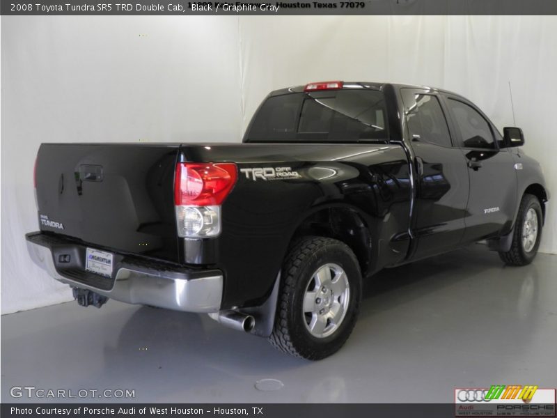 Black / Graphite Gray 2008 Toyota Tundra SR5 TRD Double Cab