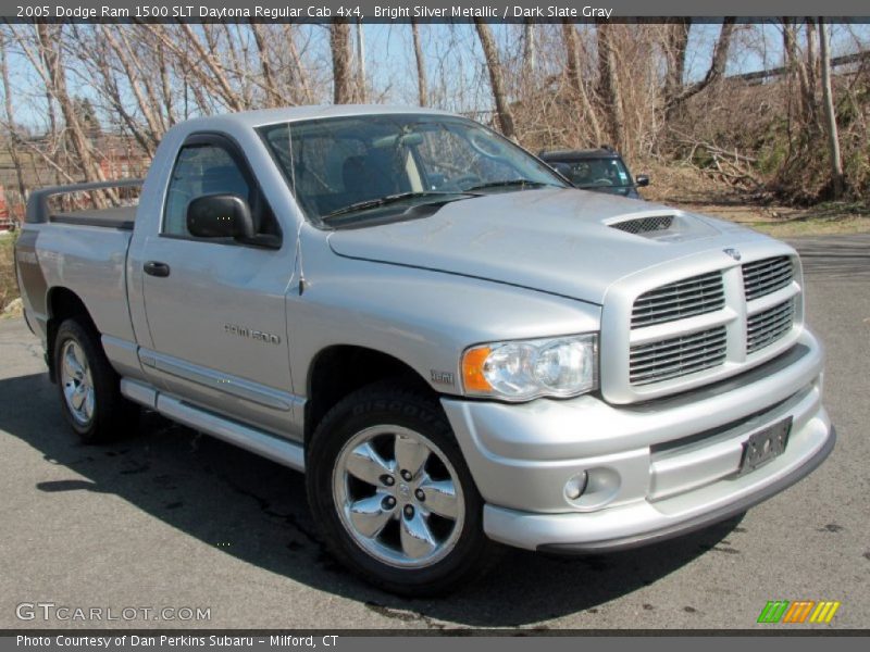 Bright Silver Metallic / Dark Slate Gray 2005 Dodge Ram 1500 SLT Daytona Regular Cab 4x4