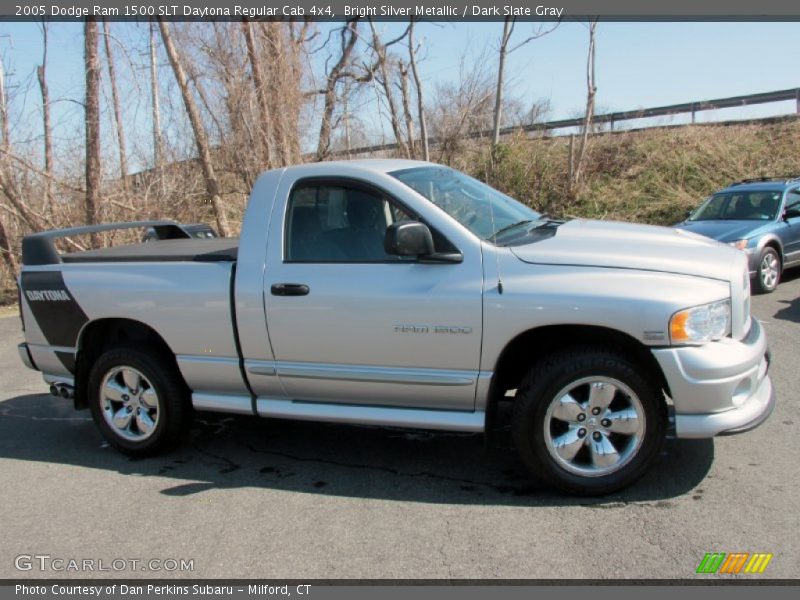 Bright Silver Metallic / Dark Slate Gray 2005 Dodge Ram 1500 SLT Daytona Regular Cab 4x4