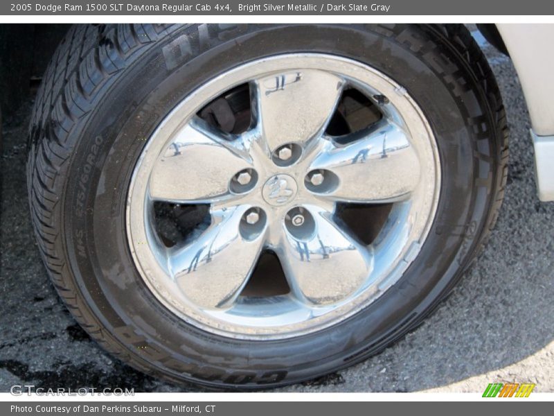 Bright Silver Metallic / Dark Slate Gray 2005 Dodge Ram 1500 SLT Daytona Regular Cab 4x4