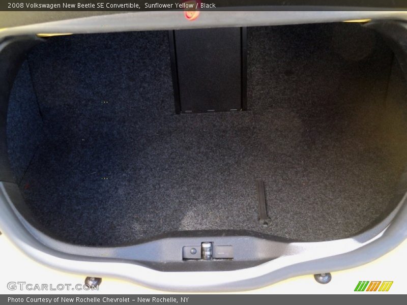 Sunflower Yellow / Black 2008 Volkswagen New Beetle SE Convertible
